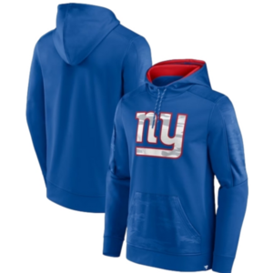 Men's NWT New York Giants Fanatics Branded Royal Pullover Hoodie Size Large